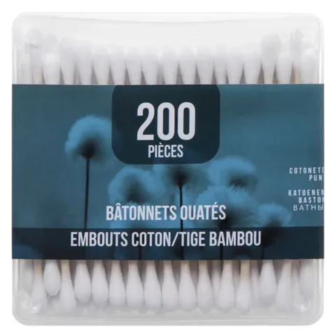 5five - wattenstaafjes - 2x200 bamboe – afbeelding 1
