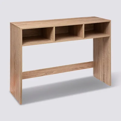Console met 3 vakken in eikenhoutlook MIX'N MODUL – afbeelding 1