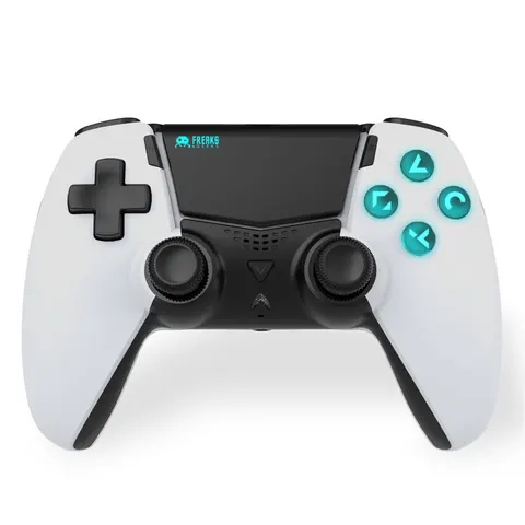 Freaks and Geeks Draadloze Controller - Wit - PS5 – afbeelding 1