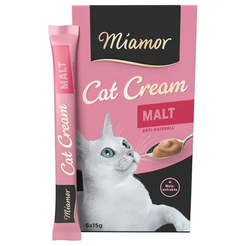 Miamor Cat Snack creme de malte - 6 x 16 g – imagen 1