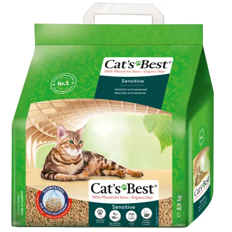 Cat's Best Sensitive Klumpstreu 2.9 kg – Bild 1
