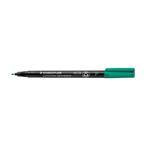 STAEDTLER Lumocolor Permanent-Marker 318F, grün – Bild 1
