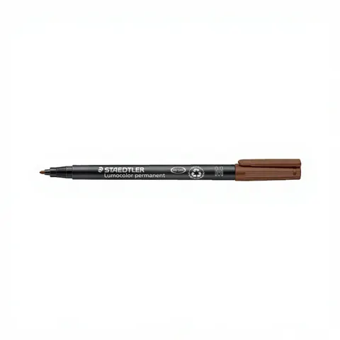 STAEDTLER Lumocolor Permanent-Marker 317M, braun – Bild 1