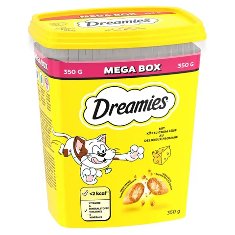 Dreamies Mega Box 350g Käse – Bild 1