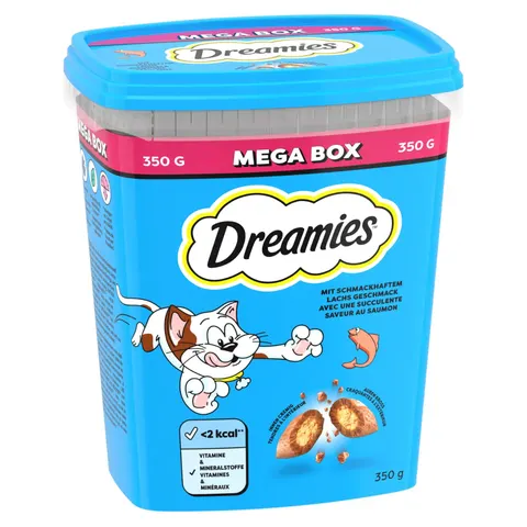 Dreamies Mega Box 350g Saumon – image 1