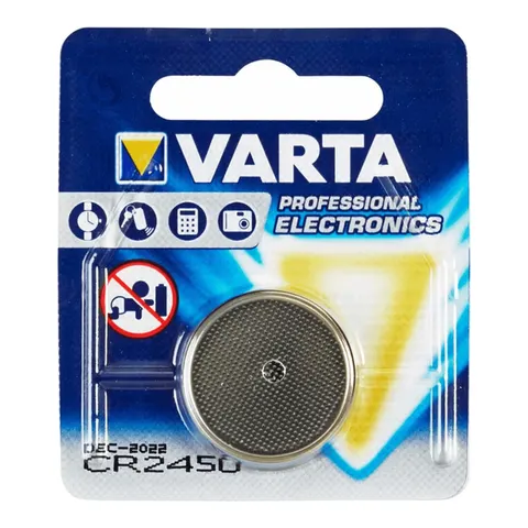 Batterij VARTA knoopcel 1x CR2450 lithium – afbeelding 1