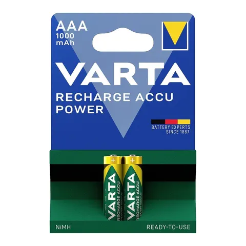 Varta AAA Oplaadbare Batterijen – 538621 – afbeelding 1