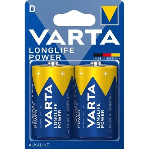 Varta D Mono Superlife batterij - 2 stuks – afbeelding 1