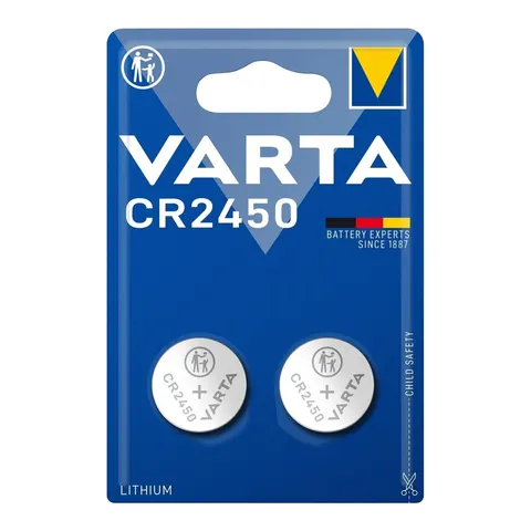 Varta CR2450 - 2 stuks – afbeelding 1