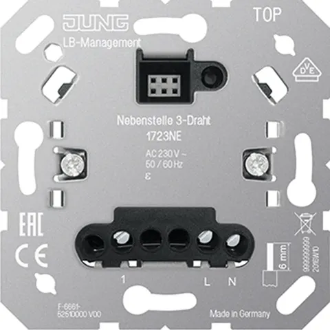 JUNG JG 1723NE - Extension, 3-wire – image 1