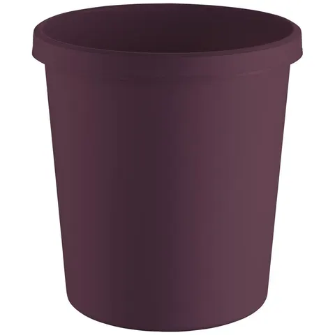 helit Papierkorb 18,0 l bordeaux – Bild 1