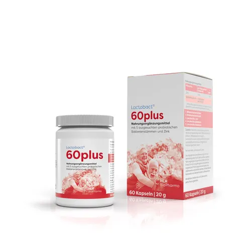 Lactobact 60plus magensaftresistente Kapseln – Bild 1