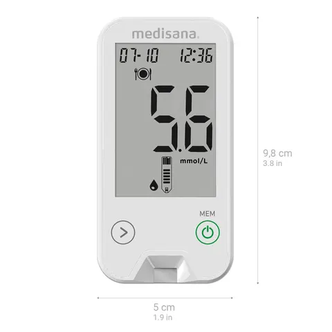medisana MediTouch 2 + Starter-Set Blutzuckermessgerät – Bild 1