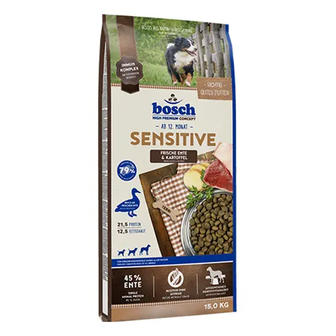 bosch Sensitive Canard & Pommes de terre 15 kg – image 1