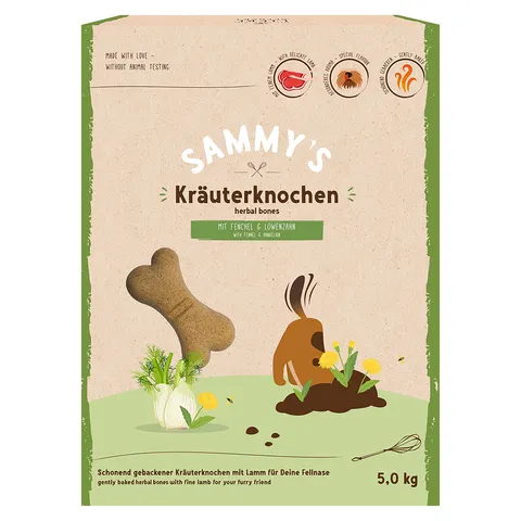Sammy's Kräuterknochen 5kg – Bild 1