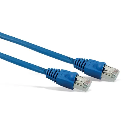Patchkabel cat 6 S/FTP PIMF Halogenfrei blau 7,5m – afbeelding 1