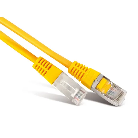 Patchkabel cat 6 S/FTP PIMF Halogenfrei gelb 30m – afbeelding 1