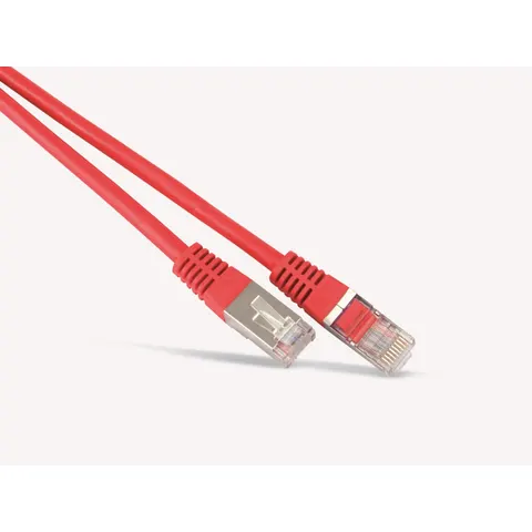 Patchkabel cat 6 S/FTP PIMF Halogenfrei rot 1m – afbeelding 1