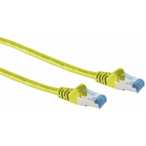 Patchkabel cat6A S/FTP PIMF gelb 15m – afbeelding 1