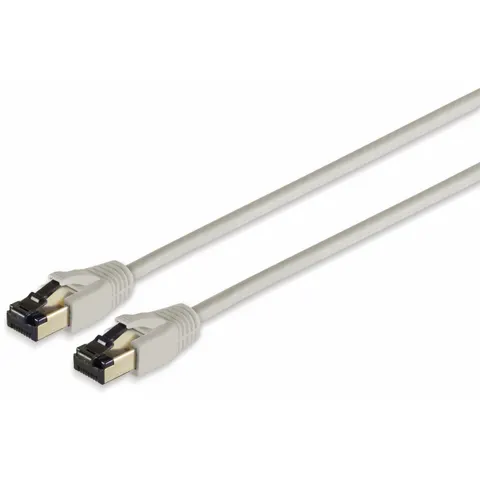 Patchkabel cat 8.1 F/FTP PIMF LSZH grau 1,5m – afbeelding 1
