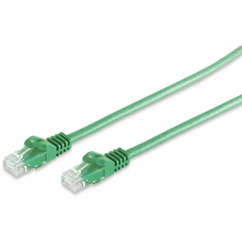 RJ45 Patchkabel CAT 7 Rohkabel U/UTP grün 5m – afbeelding 1