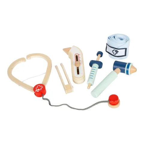 Small Foot - Dokter Speelset, 6dlg. – afbeelding 1