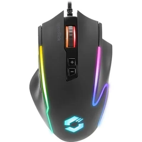 Speedlink DECUS NX RGB Gaming Maus, schwarz – Bild 1
