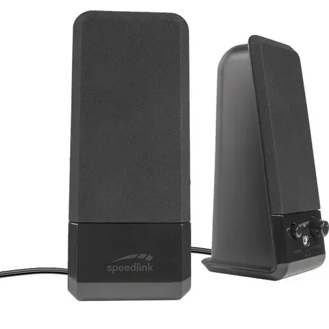 EVENT Stereo Lautsprecher, schwarz – Bild 1