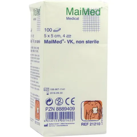 Vlieskompressen 5x5 cm unsteril – Bild 1