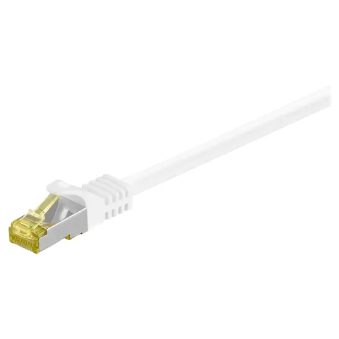 goobay Netzwerkkabel 91093 2 m – Weiß – Bild 1