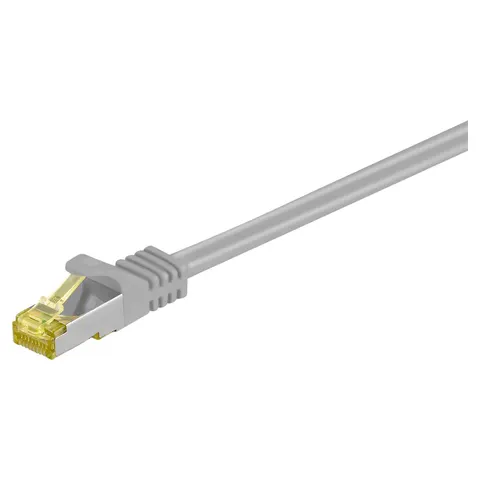 goobay Netzwerkkabel 91585 1 m – Grau – Bild 1