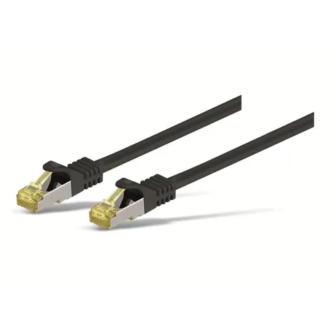 goobay Netzwerkkabel 91608 2 m – Schwarz – Bild 1