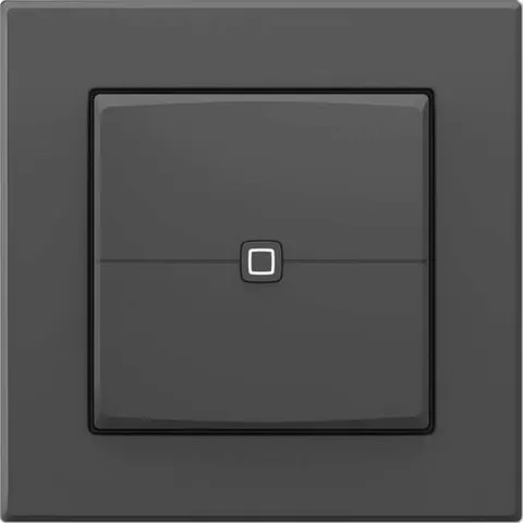 HOMEMATIC IP HMIP UDI-PB2-A - Universal Dimmer Switch - Push Button, Anthracite – image 1