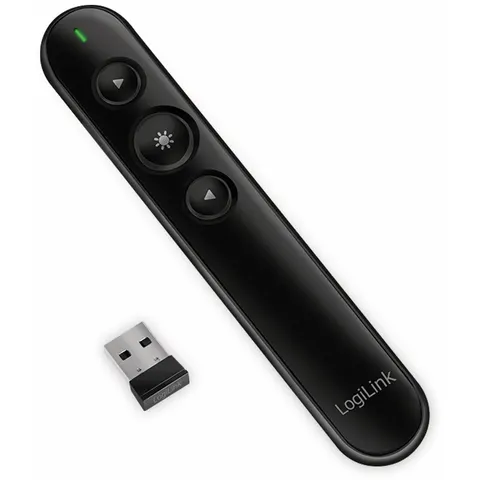 LogiLink Presenter Wireless, 2.4 GHz, Laser Pointer,bis 15m – afbeelding 1