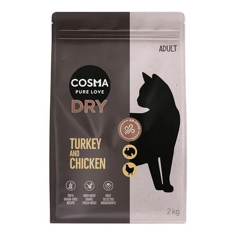 Cosma Air-Dried com peru e frango - 2 kg – imagen 1