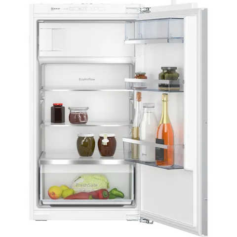 KMK102GF1 Einbaukühlschrank mit Gefrierfach – weiß – Bild 1