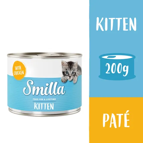 Smilla Kitten 6 x 200 g - Frango – imagen 1