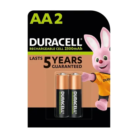 Duracell Precharged Ultra AA 2CT – afbeelding 1