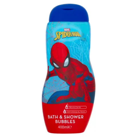 Spiderman Bath & Shower Bubbles – 400ml – image 1
