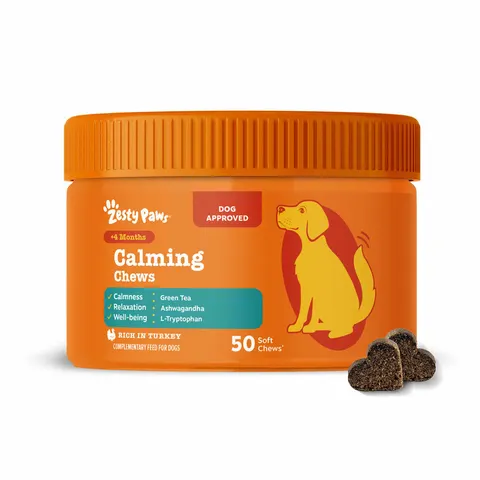 Zesty Paws Calming Chews com peru - 50 pastilhas – imagen 1