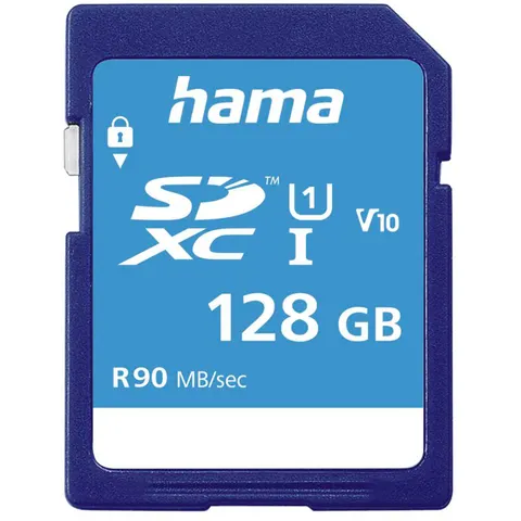 Hama SDXC 128GB UHS-I Class 10 – image 1
