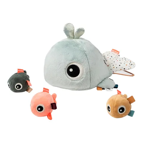 Done by Deer Hide&Seek Activiteitenknuffel Wally – afbeelding 1