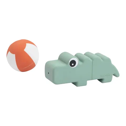 Done by Deer Bath Squirter Toy - Croco Green – image 1