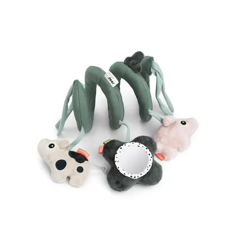 Done By Deer Activity Spiral - Tiny Farm Green – Multicoloured – image 1