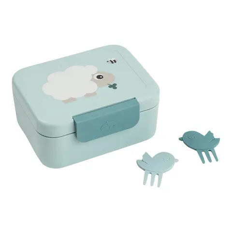 Done by Deer Lunchbox met Snackprikkers - Tiny Farm - Blue – afbeelding 1