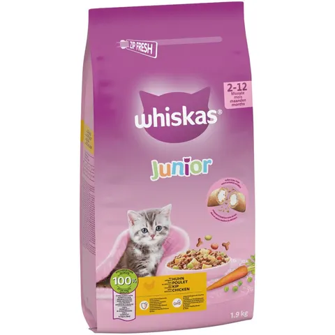 Whiskas Junior poulet 1,9 kg – image 1