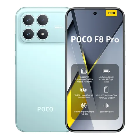 POCO F8 Pro Bleu 12 GO + 512 GO – image 1