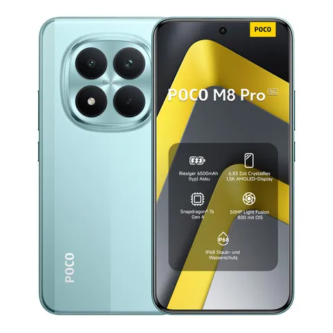 Poco M8 PRO 12+512GB DS 5G Green OEM – imagen 1