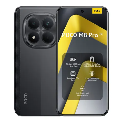 POCO M8 Pro 5G Noir 12 GO + 512 GO – image 1