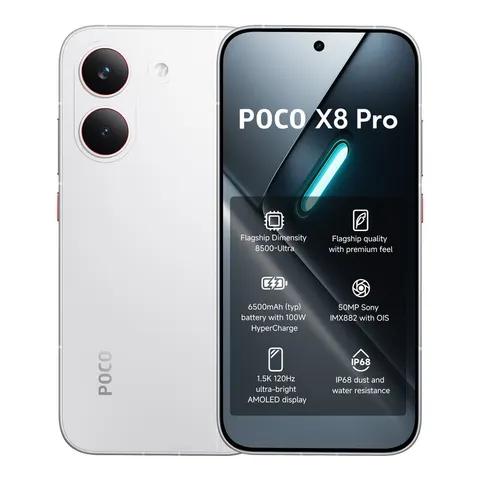 POCO X8 Pro Blanc 8 GO + 256 GO – image 1